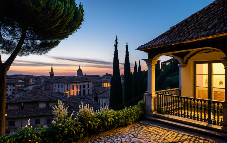 다종 공존 윤리 모델의 지역 사회 참여 - **Prompt:** A magical, slightly moody scene in an Italian city at dusk. In the foreground, a hedgeho...